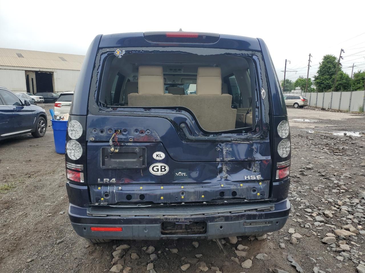 2015 Land Rover Lr4 Hse VIN: SALAG2V6XFA742605 Lot: 60933265
