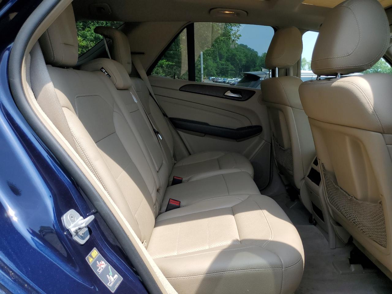 2015 Mercedes-Benz Ml 350 4Matic VIN: 4JGDA5HB2FA529997 Lot: 59504795