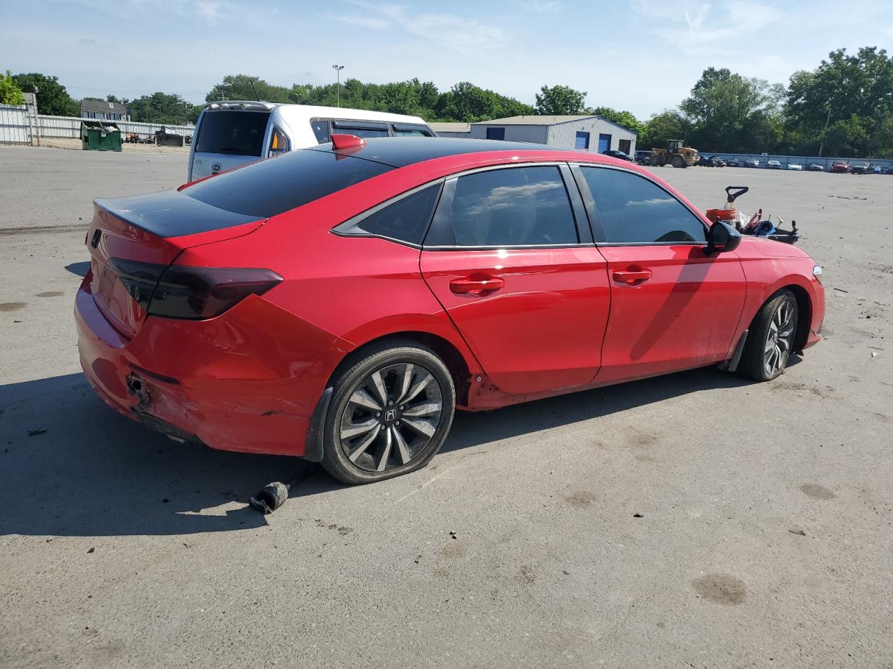 HONDA CIVIC 2022 VIN 2HGFE1F77NH305179 фото 3