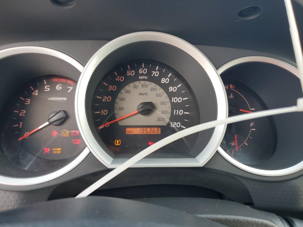 TOYOTA TACOMA 2007 VIN 5TELU42N67Z443362 фото 9
