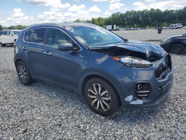  KIA SPORTAGE 2017 Синий