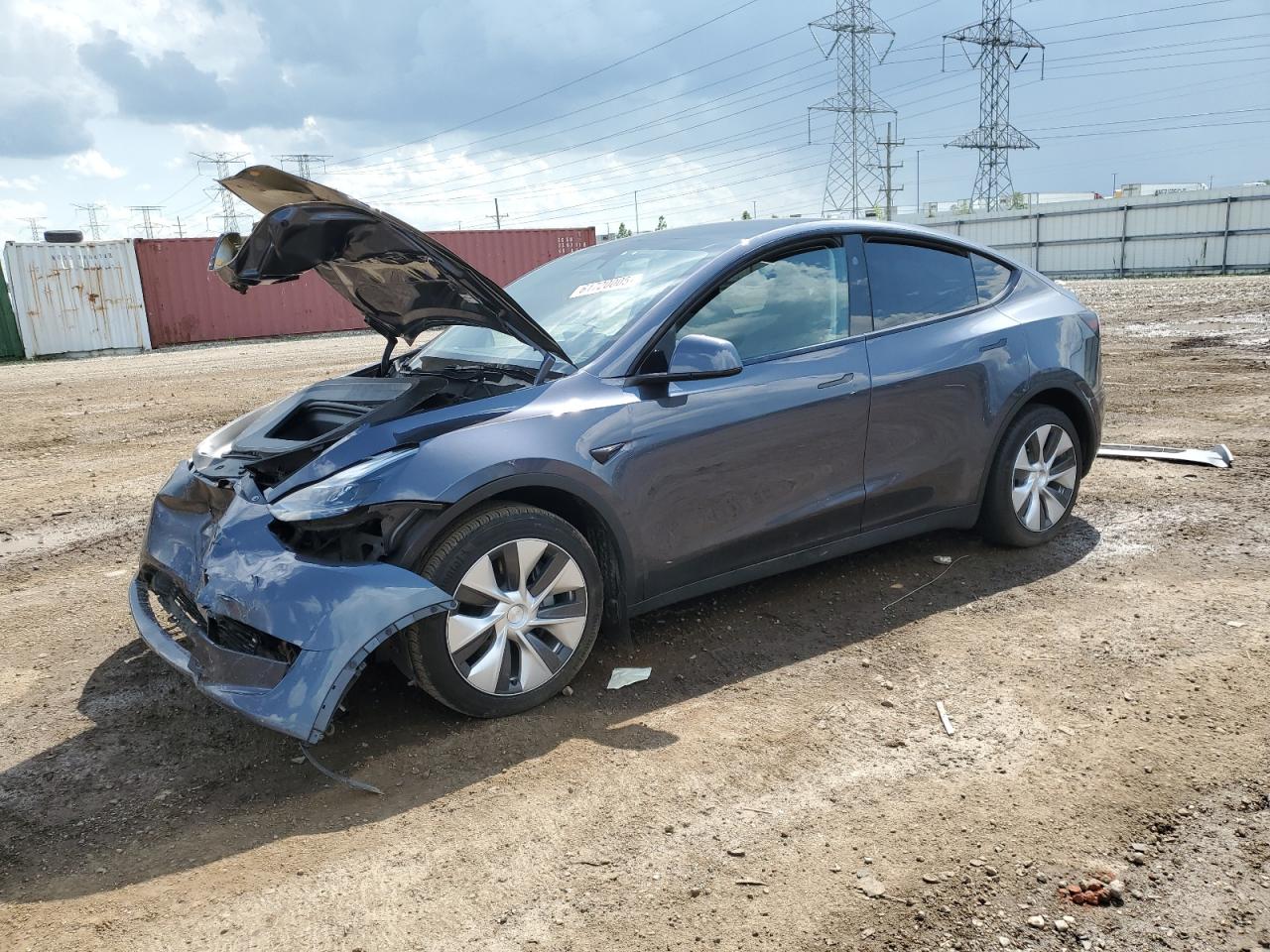 7SAYGDEE4PF822924 TESLA MODEL Y Photo 1