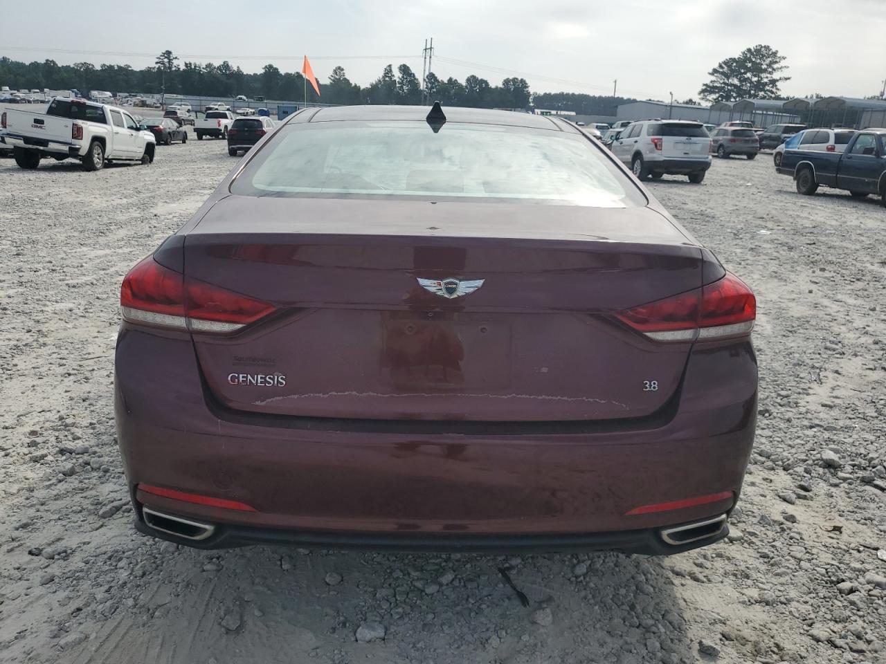 2016 Hyundai Genesis 3.8L VIN: KMHGN4JE9GU106673 Lot: 62659035