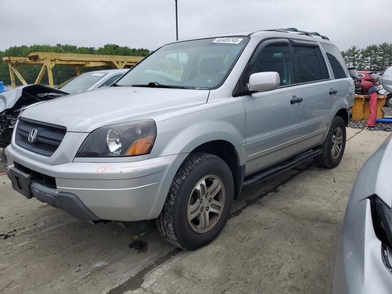2004 Honda Pilot Exl იყიდება Windsor-ში, NJ - Rear End