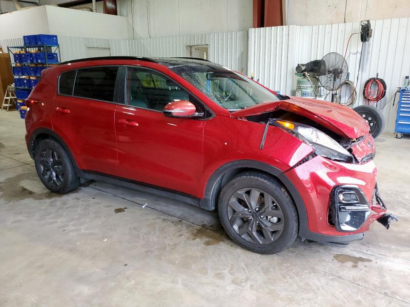  KIA SPORTAGE 2022 Красный