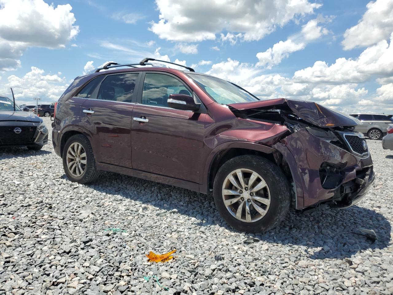 KIA SORENTO 2012 VIN 5XYKW4A21CG261277 zdjęcie 4