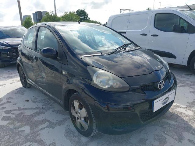 2010 TOYOTA AYGO BLACK VVT-I 