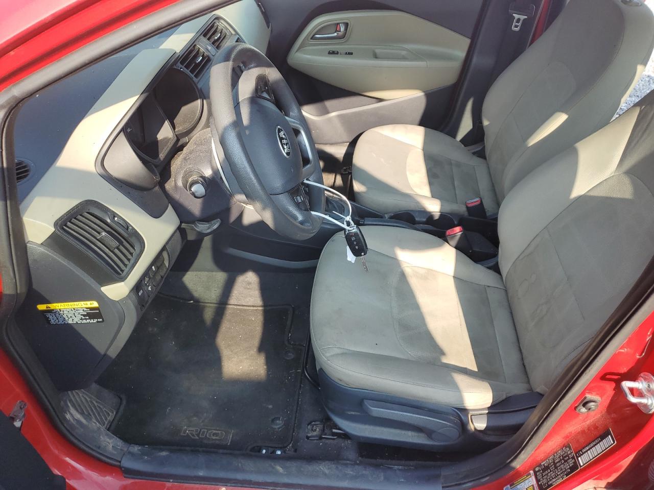 2014 Kia Rio Lx VIN: KNADM4A39E6414174 Lot: 59335445