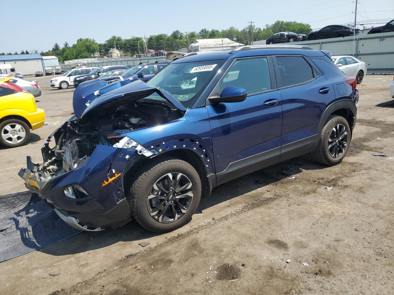 2022 Chevrolet Trailblazer Lt de vânzare în Pennsburg, PA - Front End