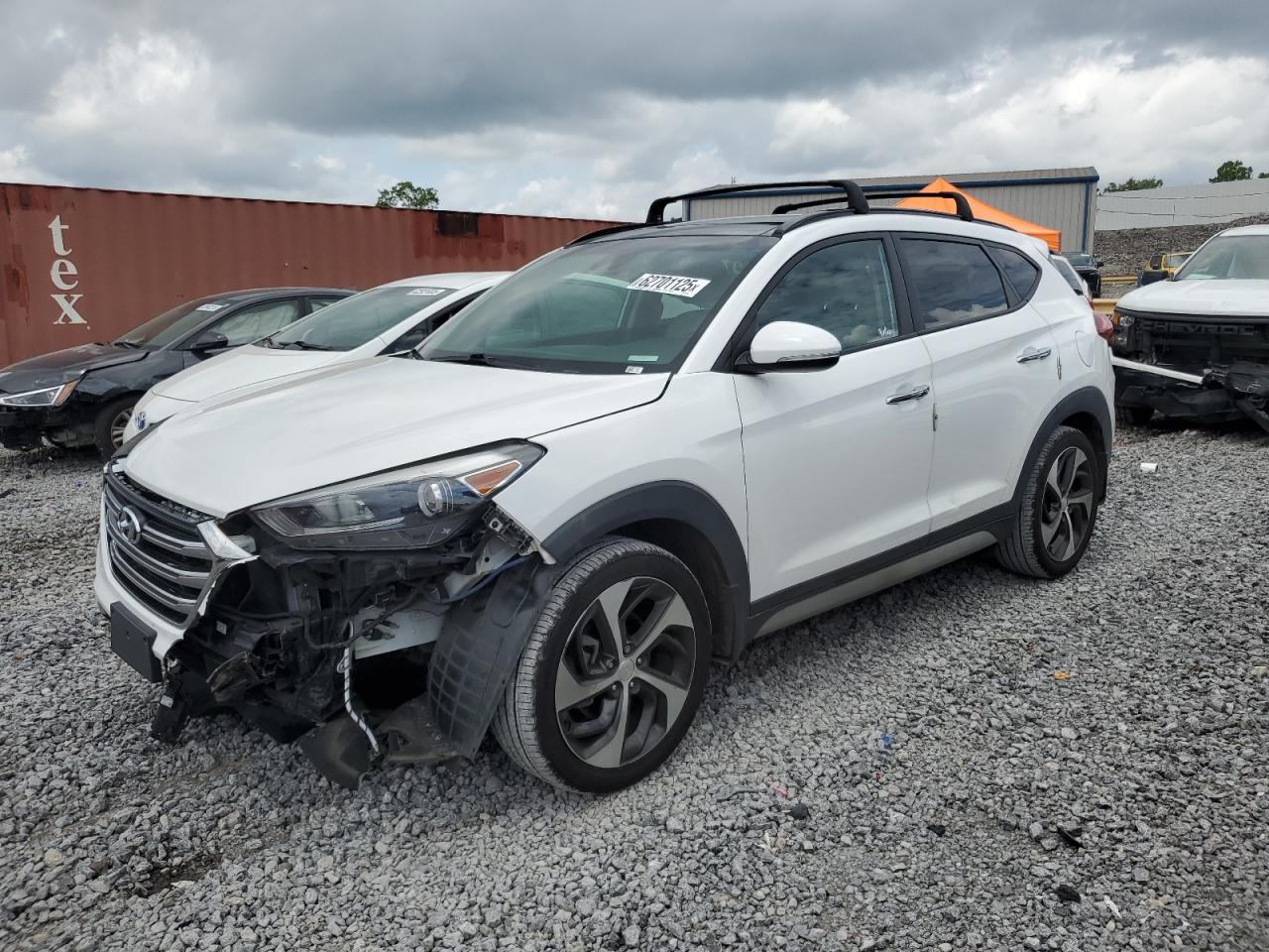 2018 Hyundai Tucson Value VIN: KM8J33A28JU767985 Lot: 62701125