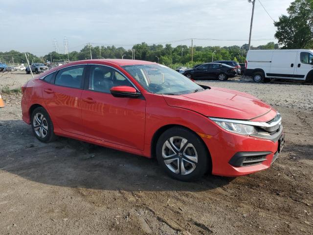  HONDA CIVIC 2017 Red