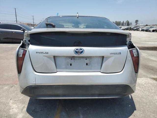 Hatchbacks TOYOTA PRIUS 2017 Srebrny