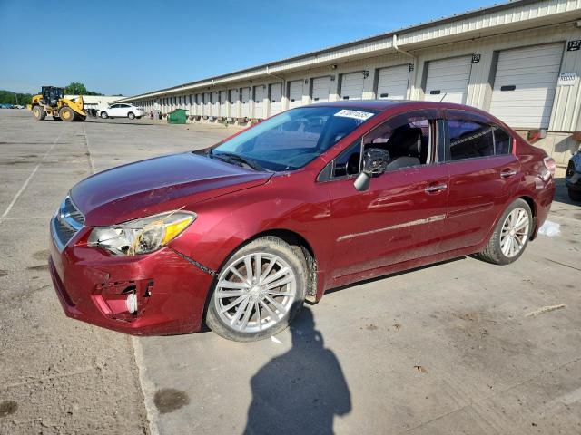 Sedans SUBARU IMPREZA 2012 Burgundy