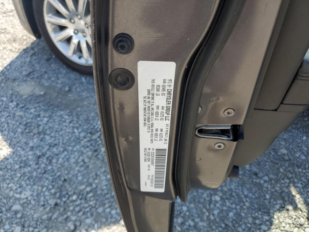 2013 Chrysler 300C VIN: 2C3CCAET0DH630877 Lot: 62955225