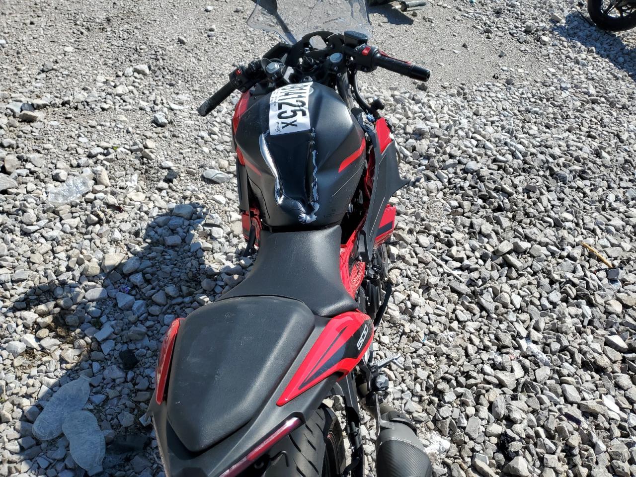 2024 Kawasaki Ex500 A VIN: ML5EXGJ10RDA29552 Lot: 56914125
