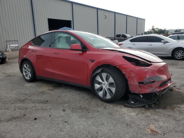  TESLA MODEL Y 2021 Czerwony