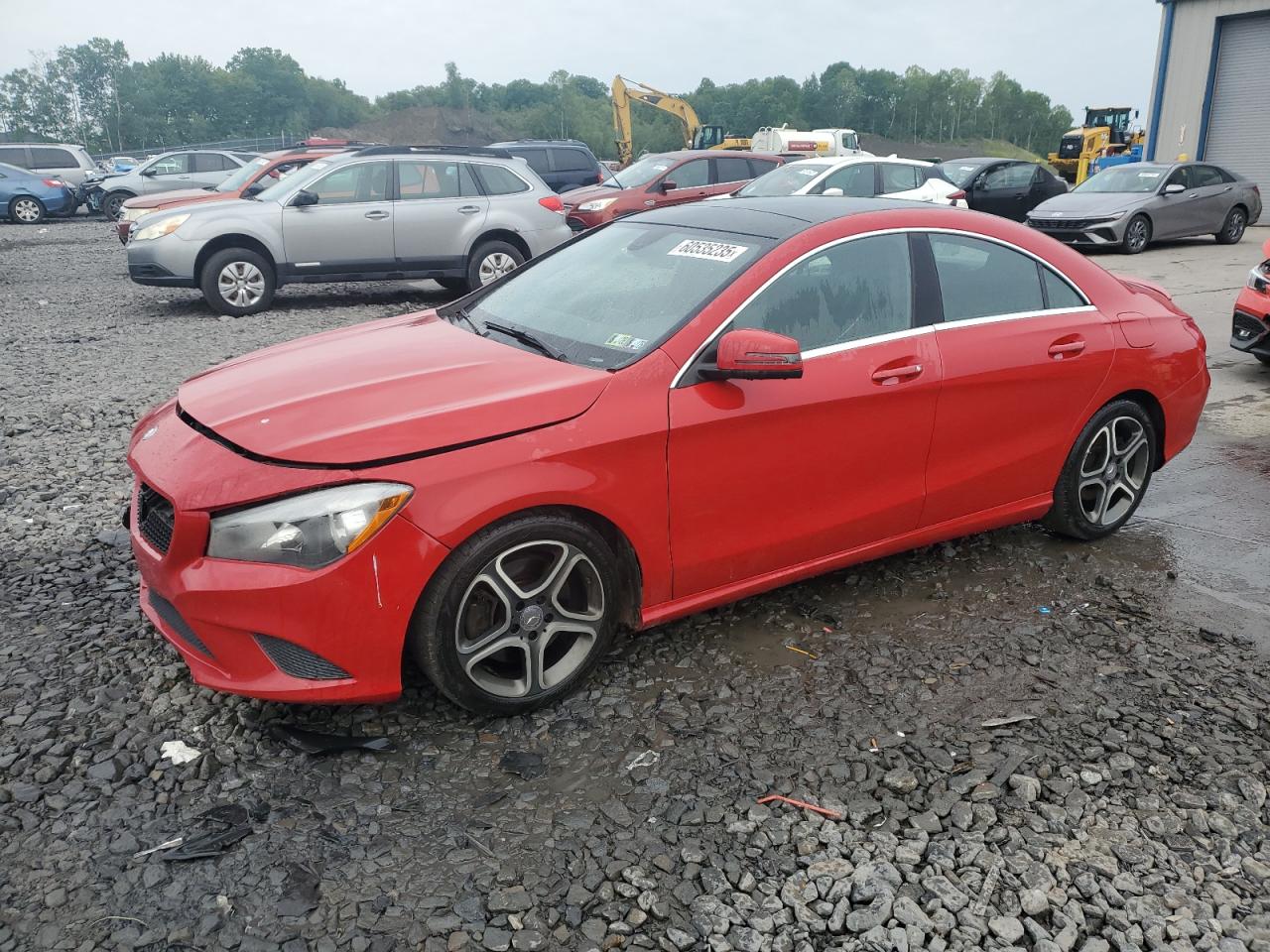 2014 Mercedes-Benz Cla 250 de vânzare în Duryea, PA - Front End