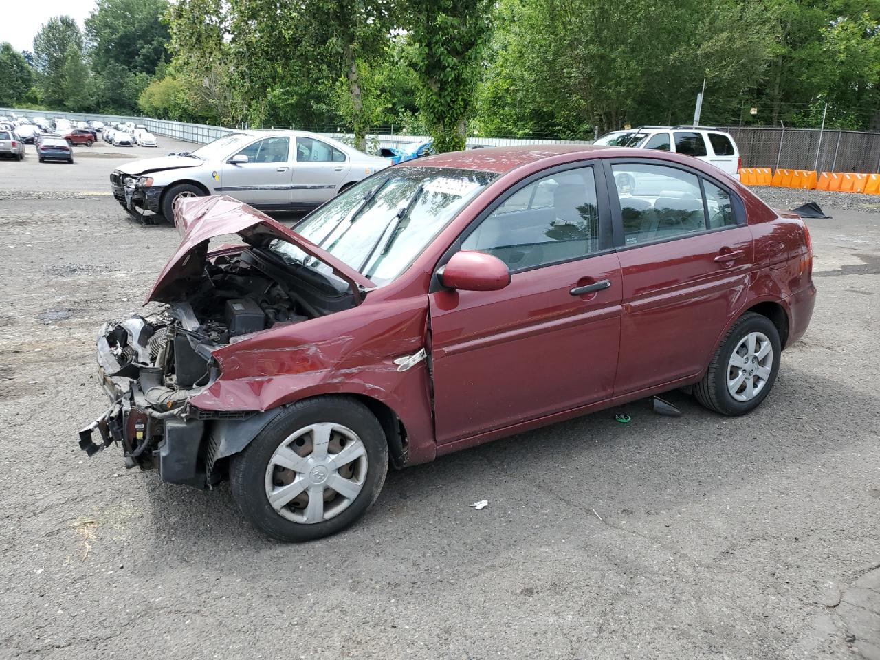 HYUNDAI ACCENT 2007 KMHCN46C07U087078