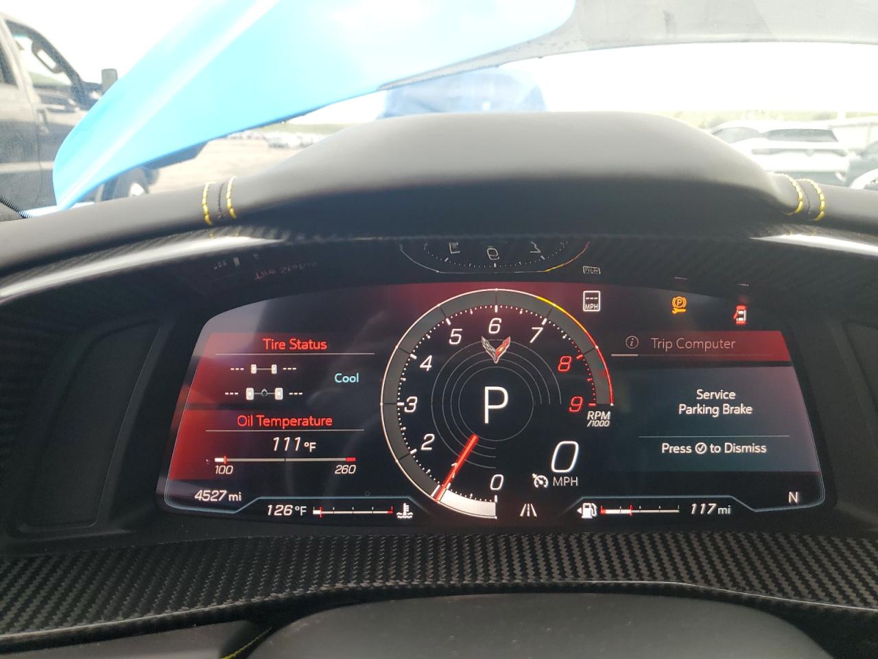 2023 Chevrolet Corvette Z06 3Lz VIN: 1G1YF3D34P5602655 Lot: 61980735