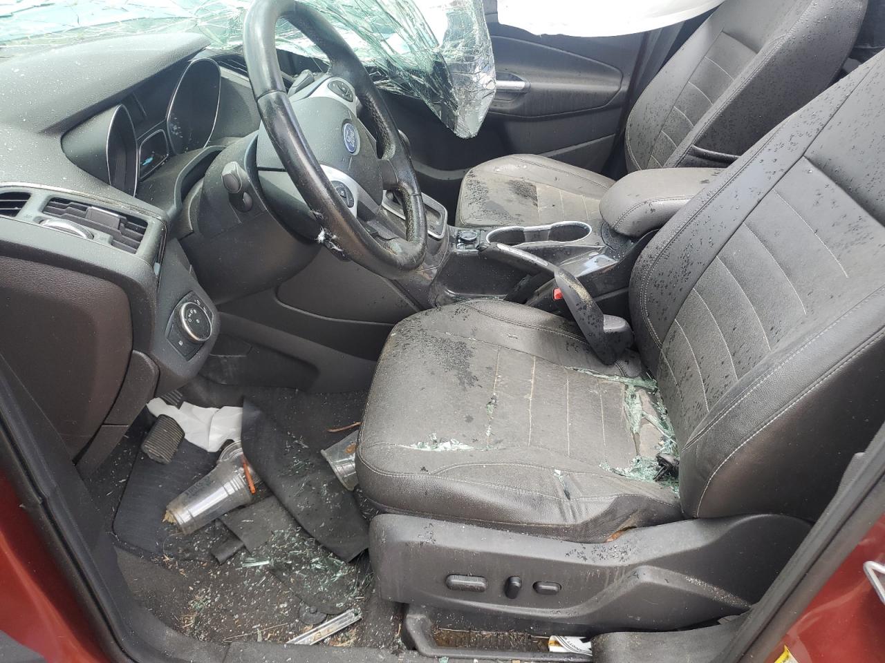 2014 Ford Escape Titanium VIN: 1FMCU0JX0EUA76312 Lot: 62953115