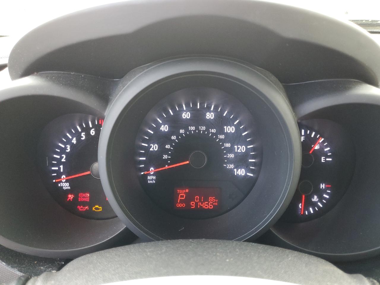 2012 Kia Soul VIN: KNDJT2A57C7429729 Lot: 61560615