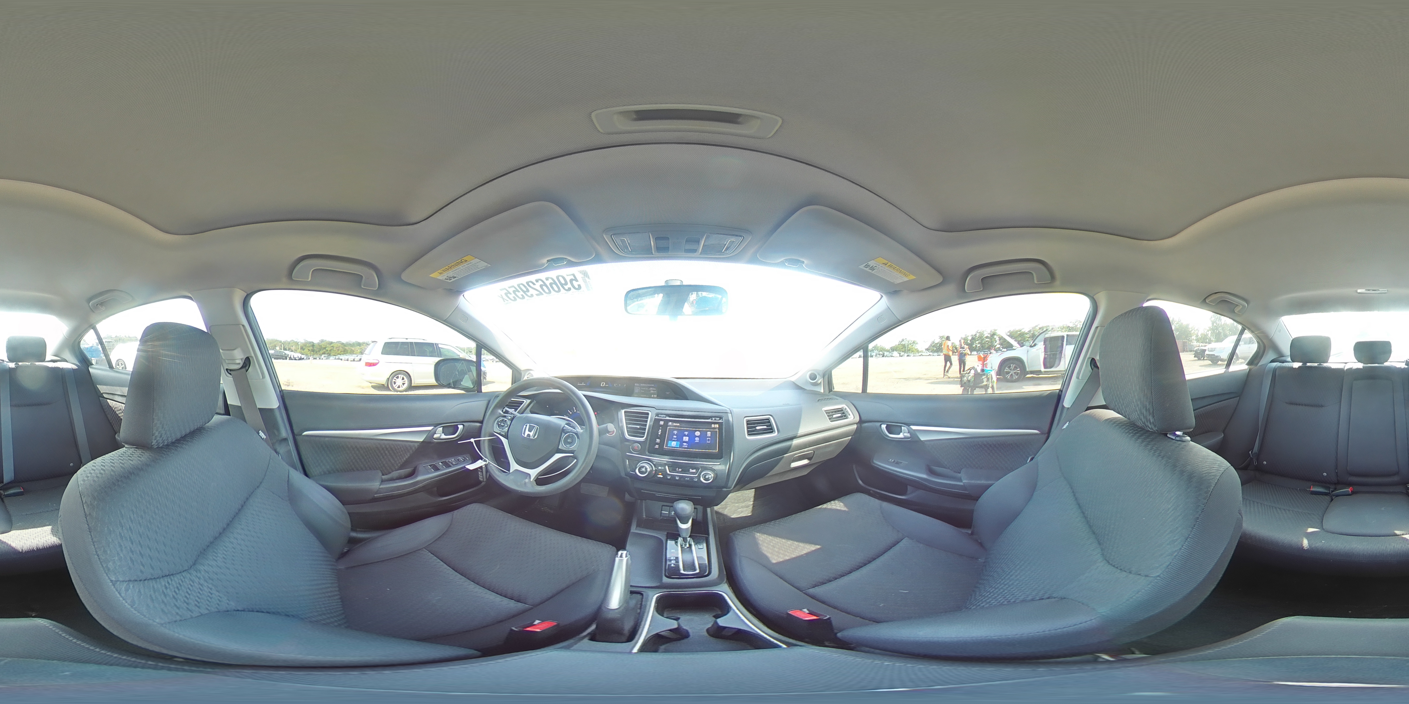 2014 Honda Civic Ex VIN: 19XFB2F80EE204289 Lot: 59662955