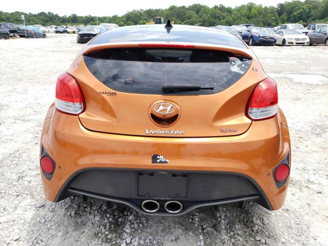  HYUNDAI VELOSTER 2016 Оранжевый