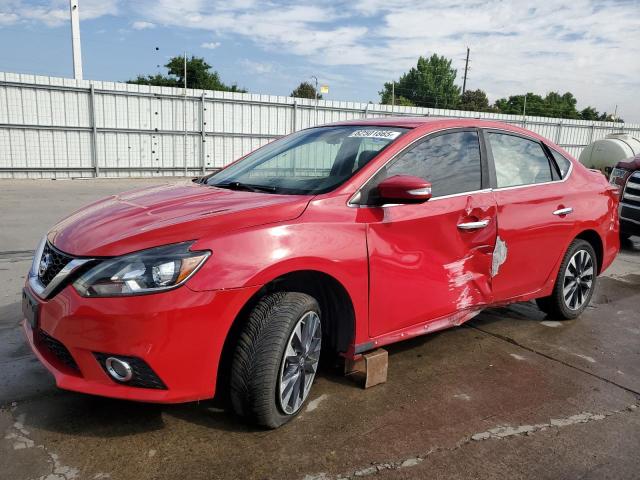  NISSAN SENTRA 2016 Красный