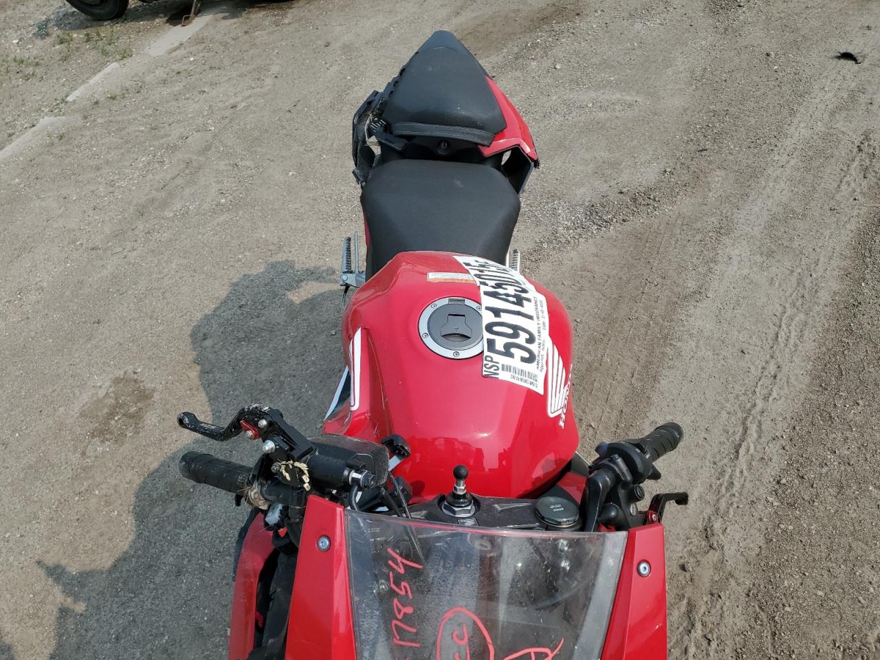 MLHPC625XN5301223 HONDA CBR CYCLE 2022