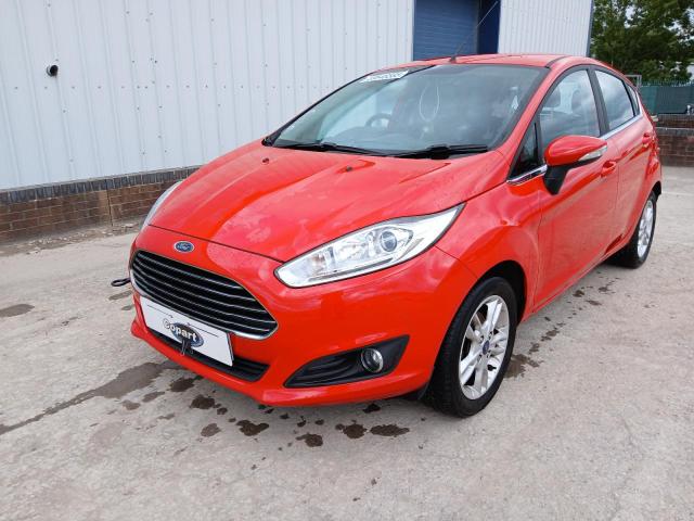 2016 FORD FIESTA ZET for sale at Copart WESTBURY