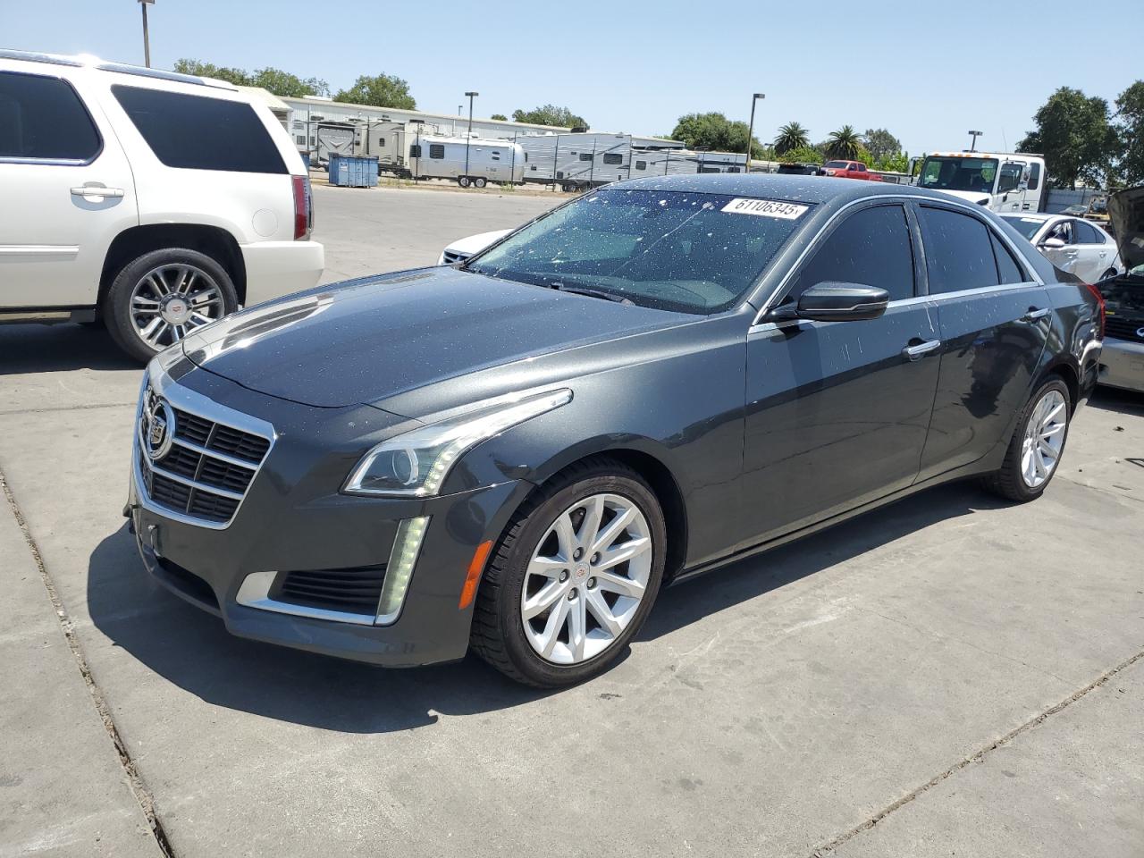 2014 Cadillac Cts Luxury Collection للبيع في Sacramento، CA - Front End