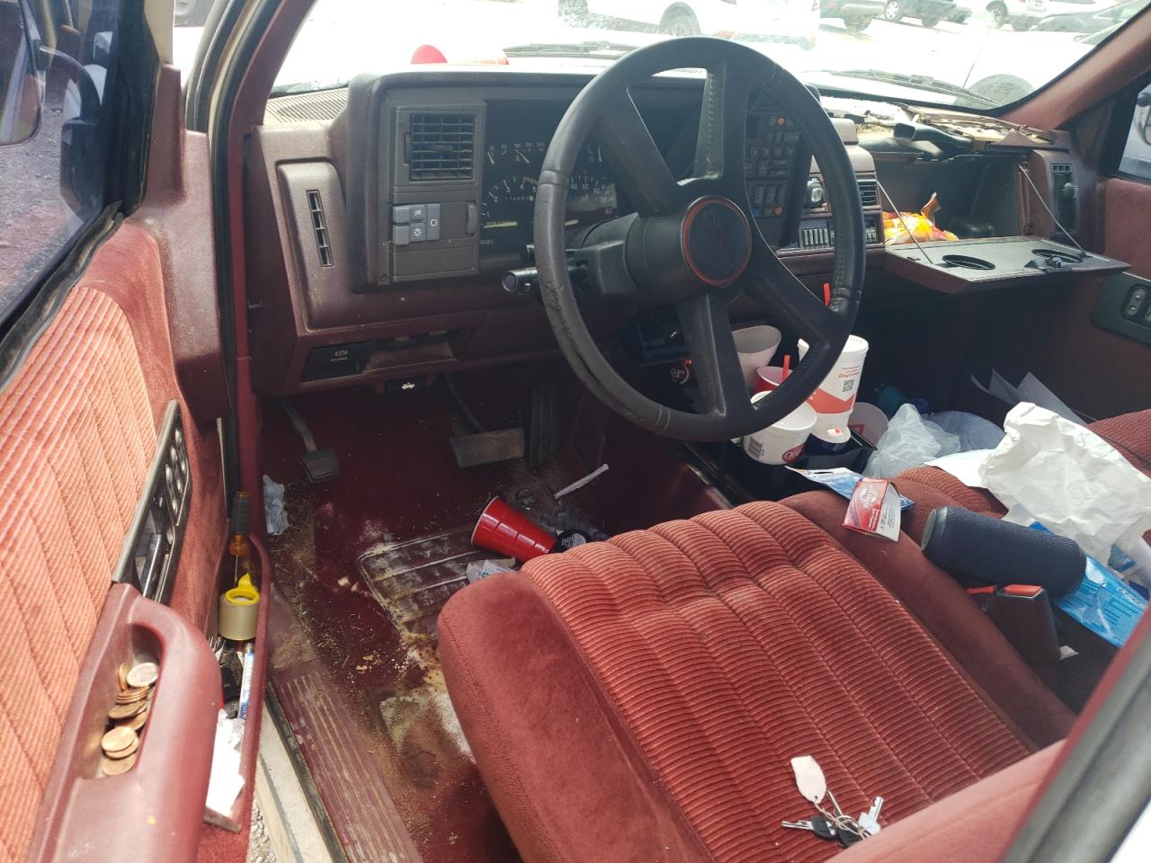 1992 GMC Sierra K1500 VIN: 2GTEK19K9N1554773 Lot: 62872005