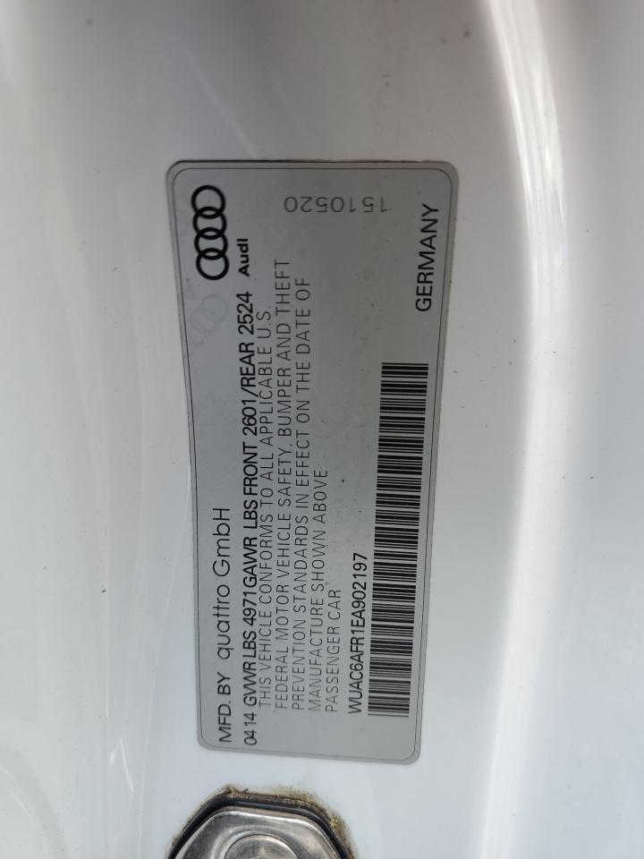 2014 Audi Rs5 VIN: WUAC6AFR1EA902197 Lot: 61592245