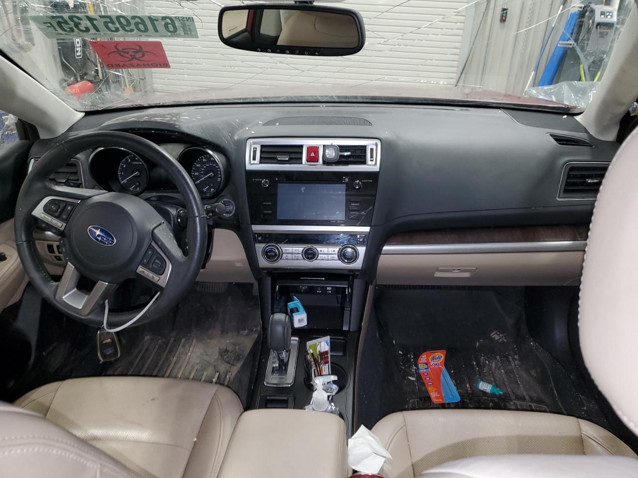 2016 Subaru Outback 2.5I Limited VIN: 4S4BSANC8G3360195 Lot: 61695135