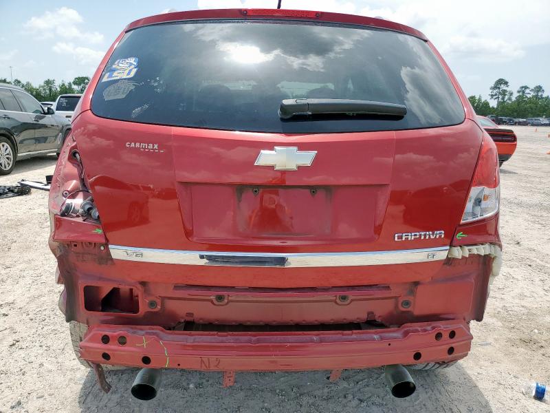  CHEVROLET CAPTIVA 2012 Czerwony
