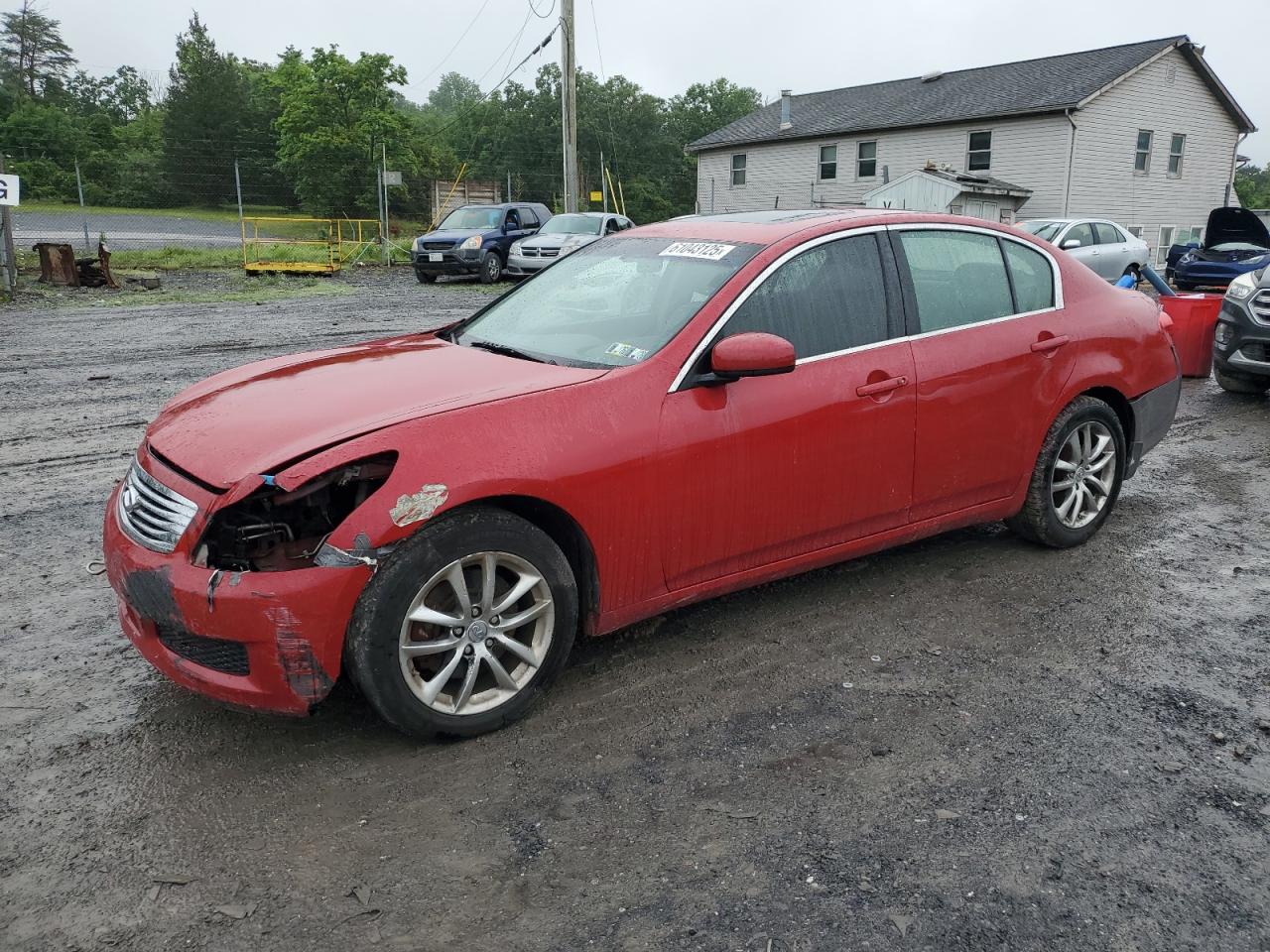 2008 Infiniti G35 იყიდება York Haven-ში, PA - Front End