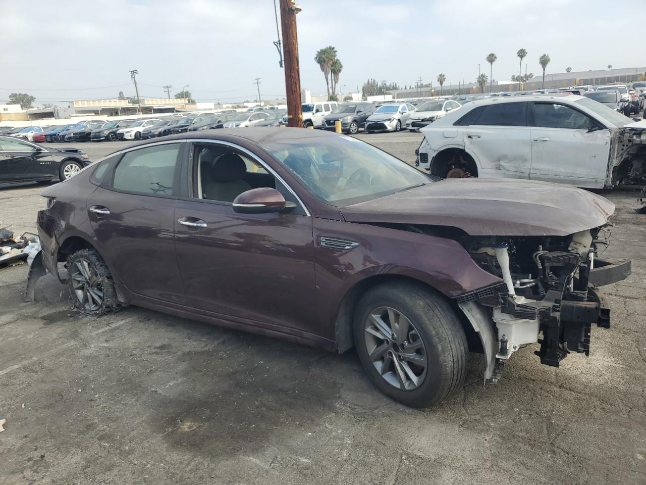 2019 Kia Optima Lx VIN: 5XXGT4L38KG302365 Lot: 59695905