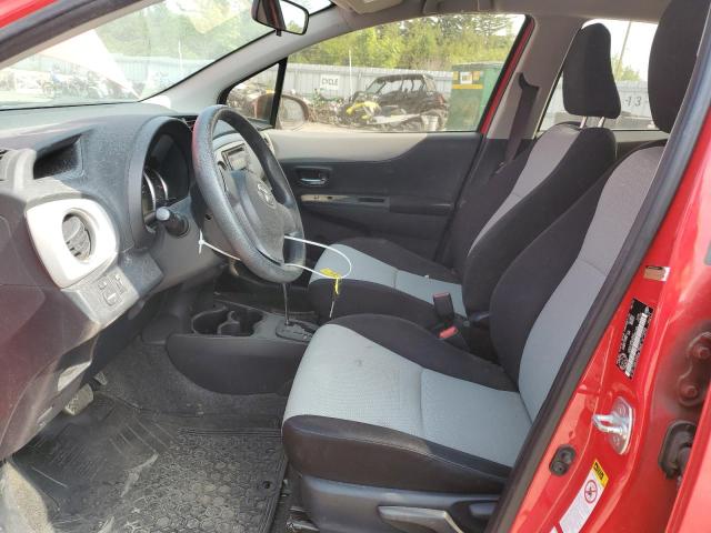 Hatchbacks TOYOTA YARIS 2013 Czerwony