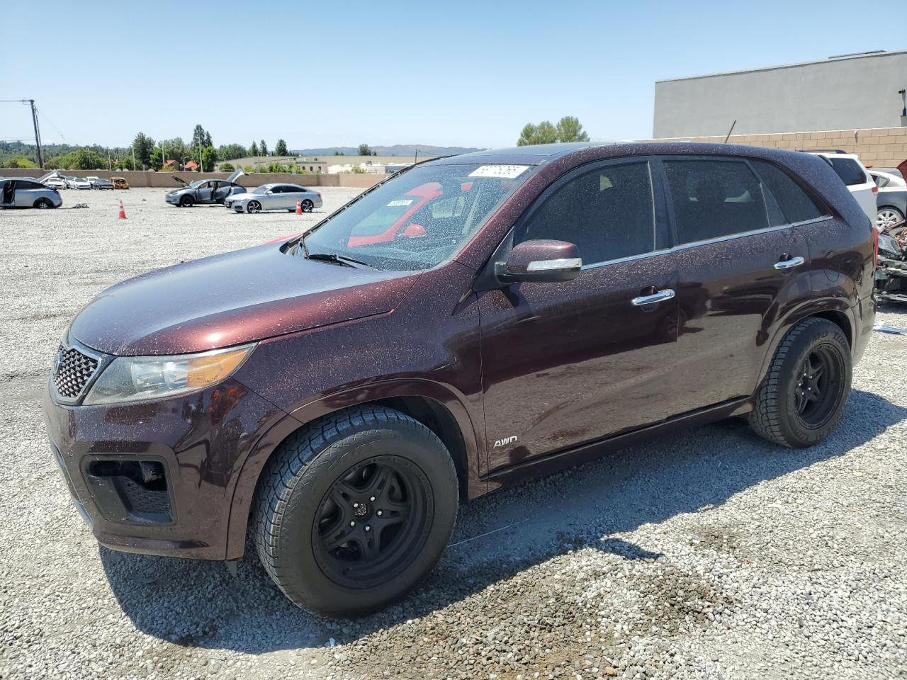 2013 Kia Sorento Sx იყიდება Mentone-ში, CA - Side
