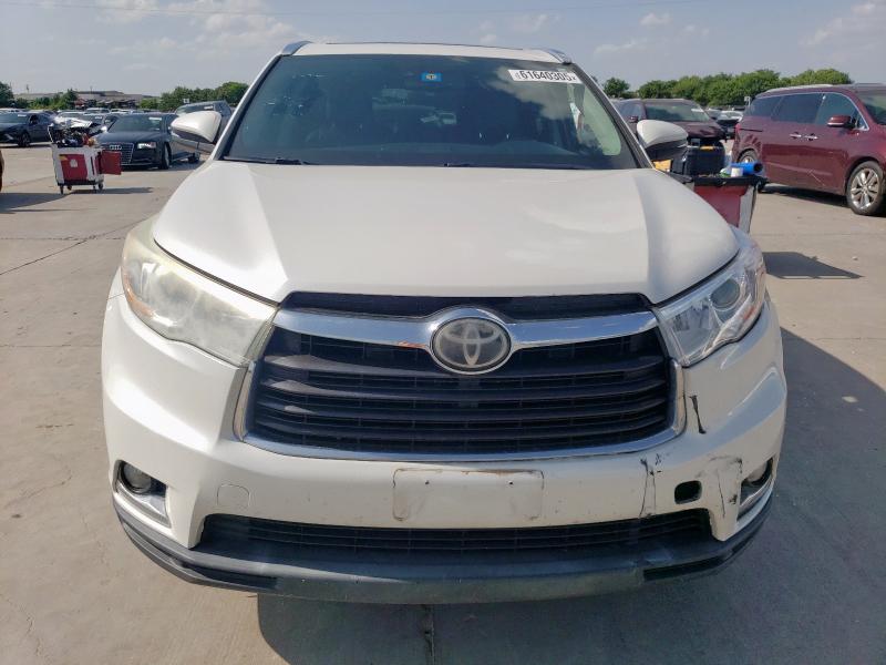  TOYOTA HIGHLANDER 2014 White
