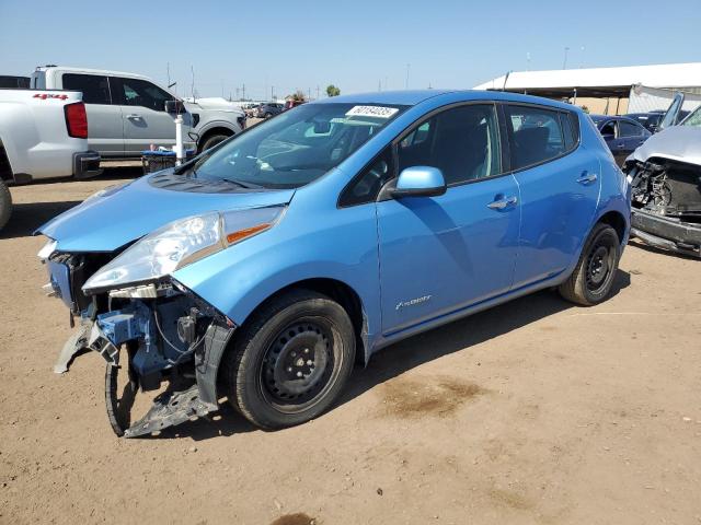  NISSAN LEAF 2014 Granatowy