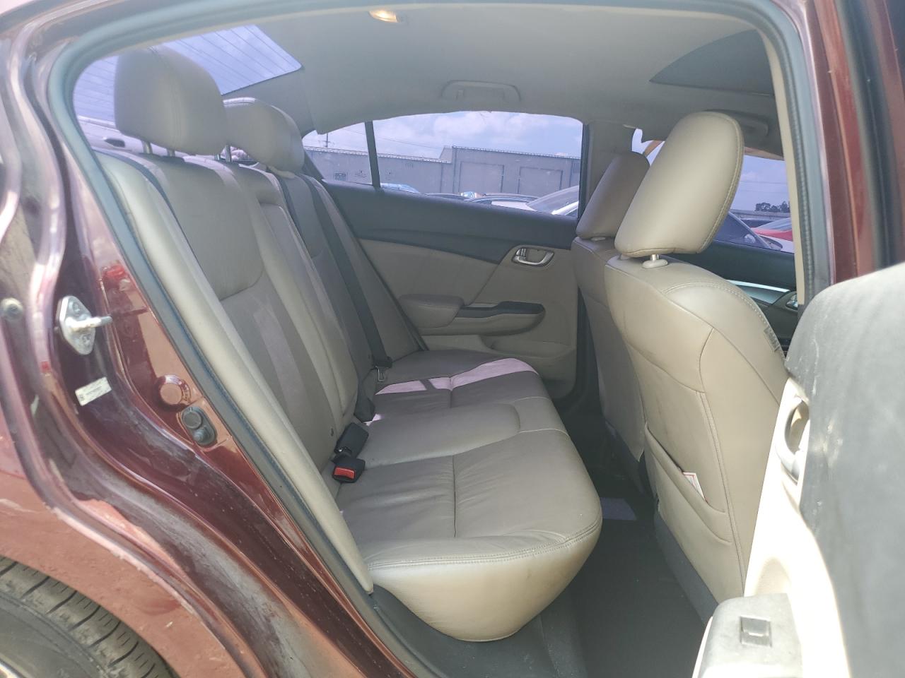 2013 Honda Civic Exl VIN: 19XFB2F93DE055271 Lot: 62596965