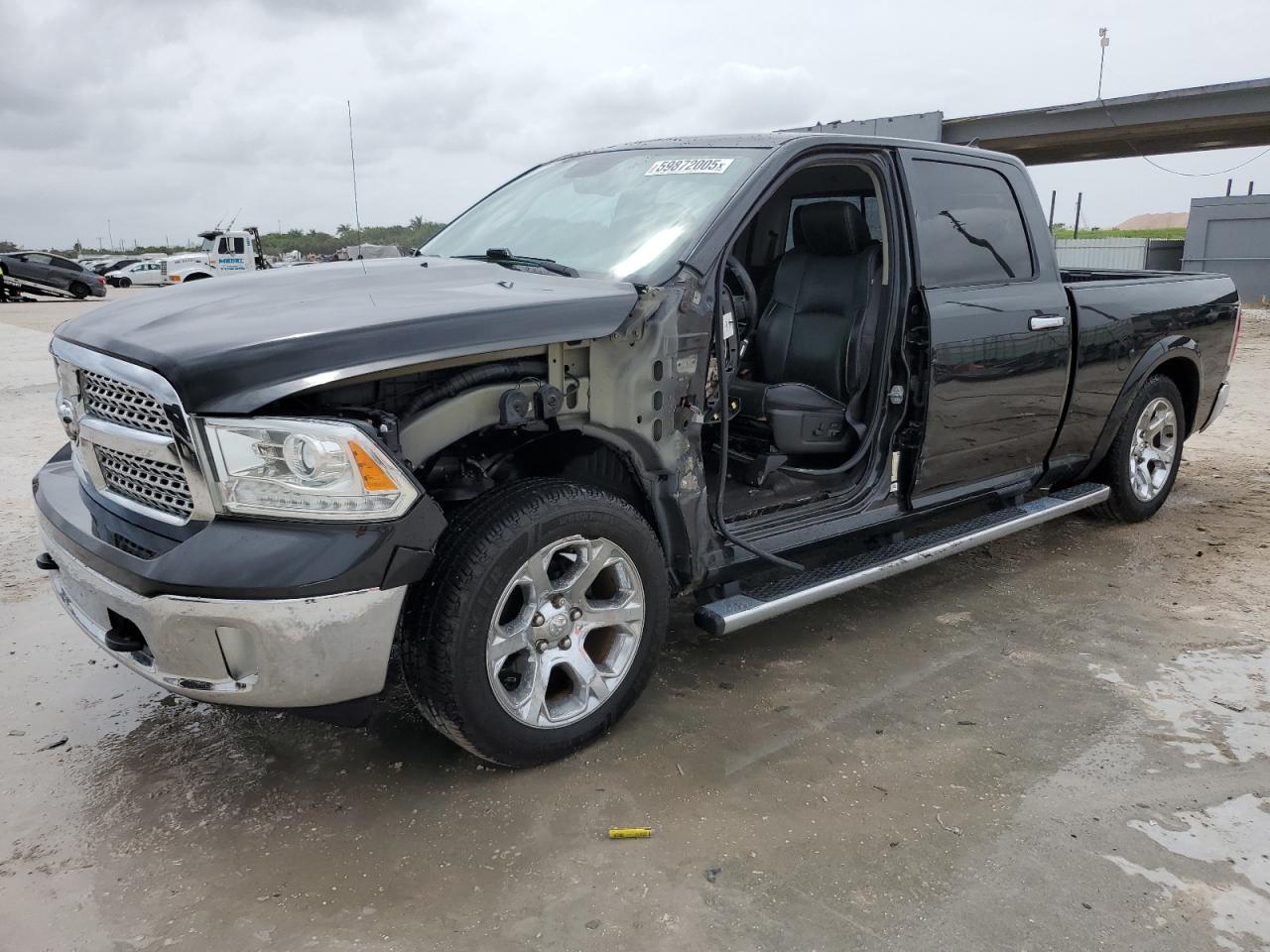 2017 Ram 1500 Laramie за продажба в West Palm Beach, FL - Side
