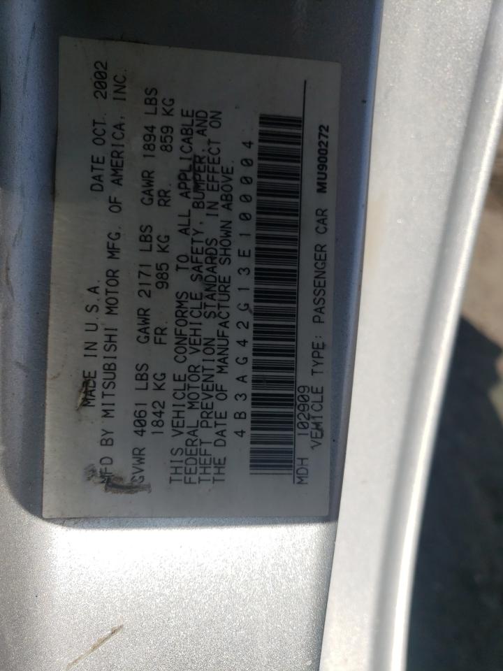 2003 Dodge Stratus Se VIN: 4B3AG42G13E100004 Lot: 61012525