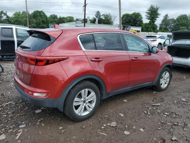  KIA SPORTAGE 2018 Czerwony