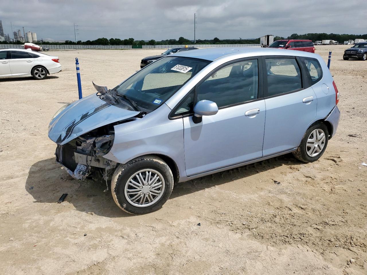 2008 Honda Fit იყიდება New Braunfels-ში, TX - Front End