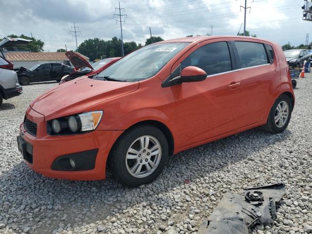 Hatchbacks CHEVROLET SONIC 2013 Orange