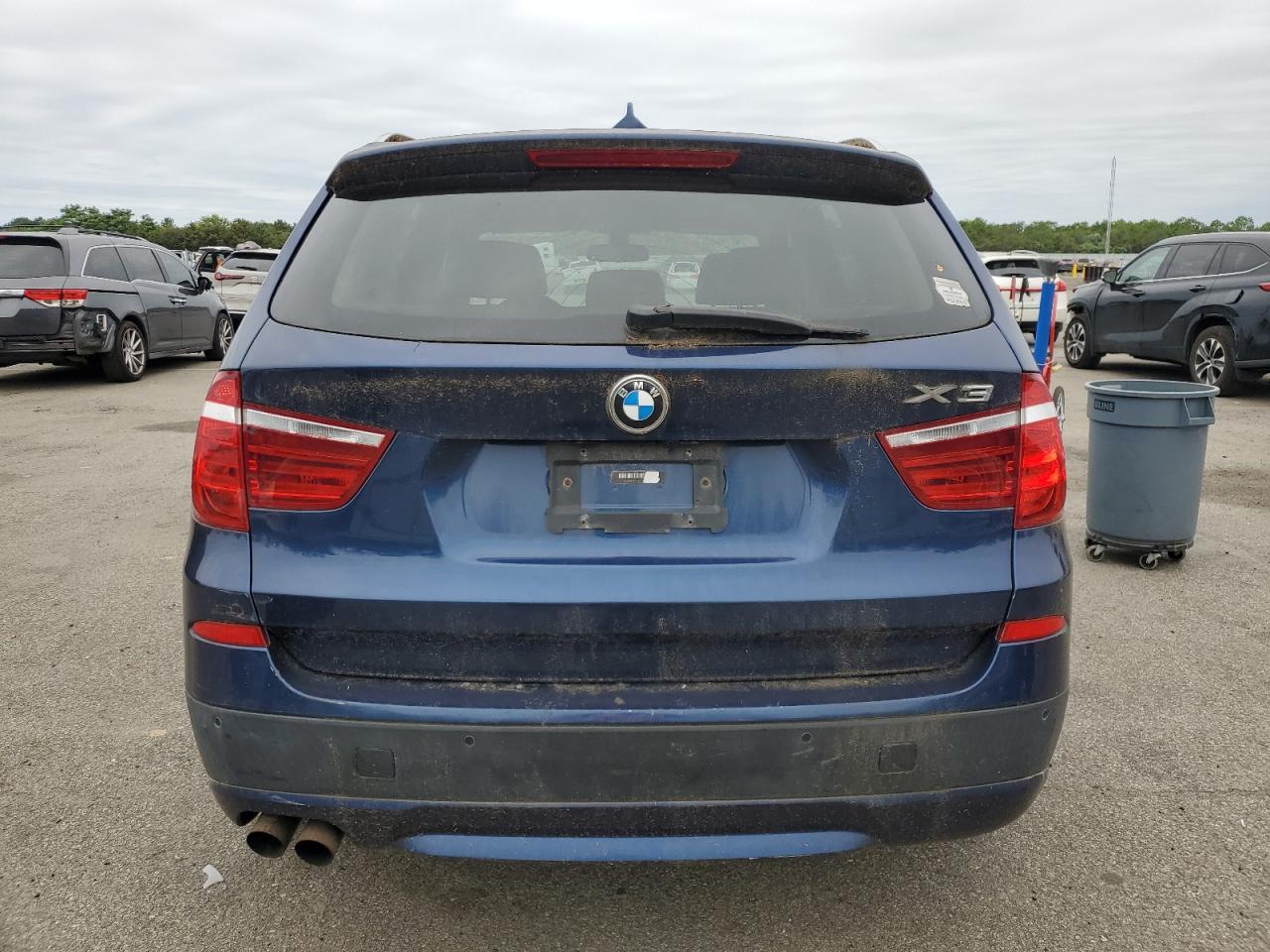 2011 BMW X3 xDrive35I VIN: 5UXWX7C51BL731929 Lot: 62706325
