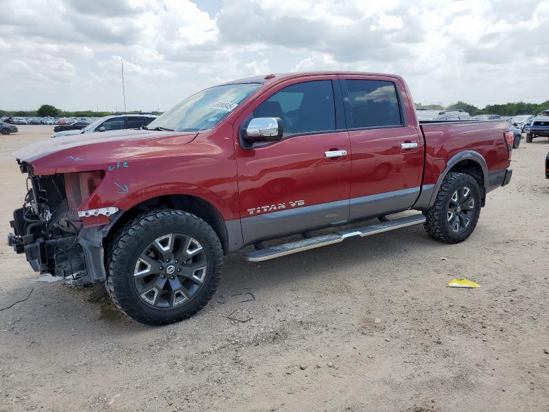 NISSAN TITAN 2020 Maroon