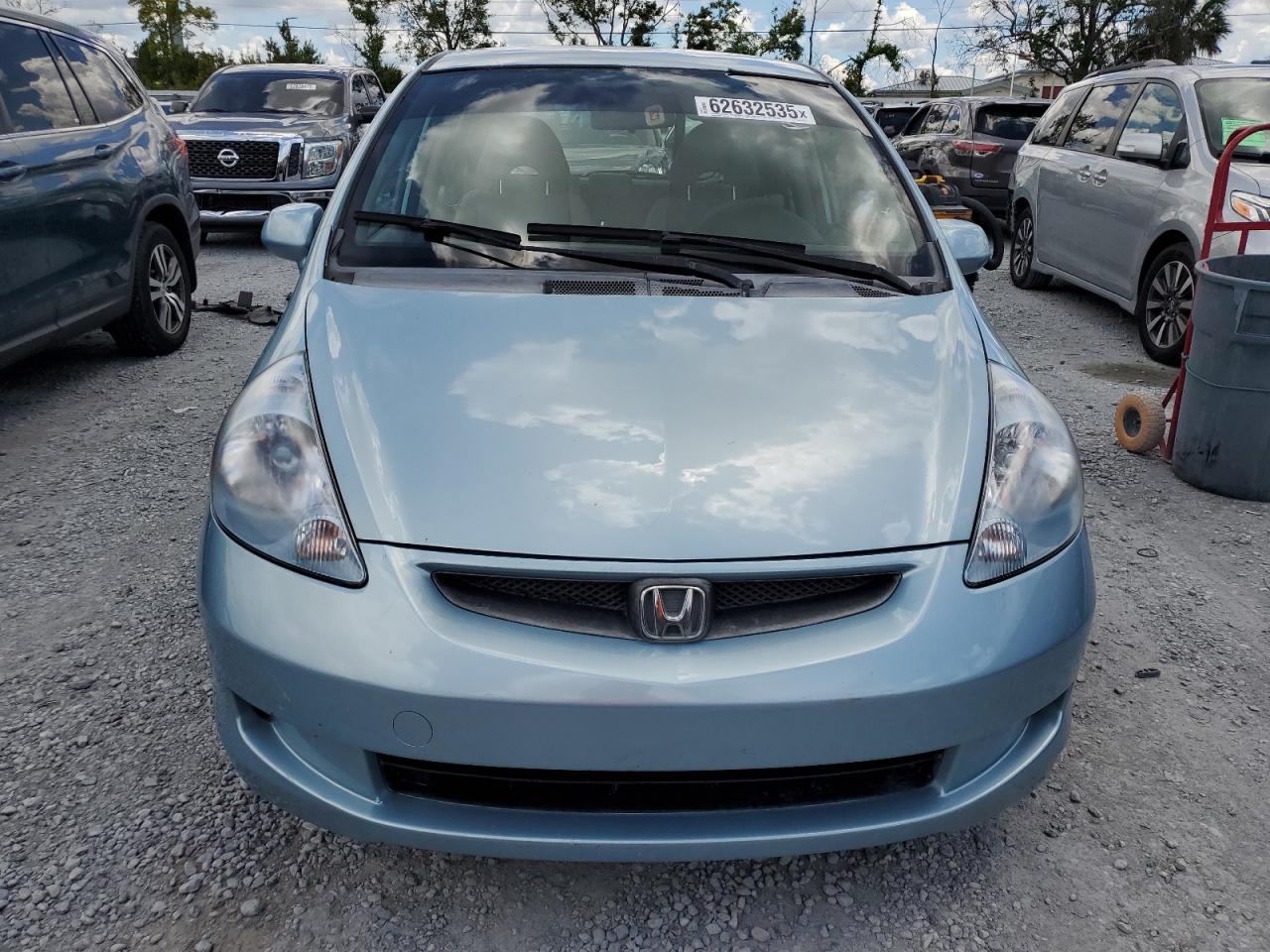 HONDA FIT 2007 VIN JHMGD374X7S039107 фото 5